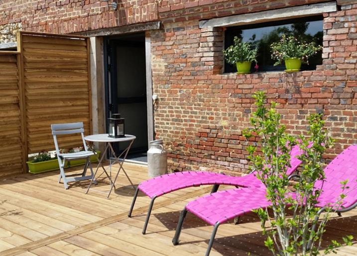 ホテル Les Terrasses Heuqueville  エクステリア 写真